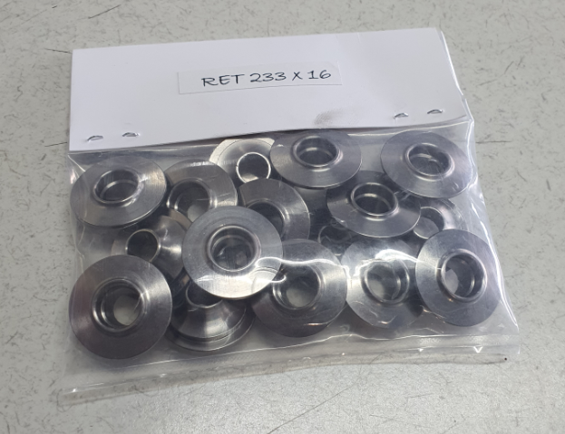 Yamaha 1800cc Titanium Retainer to suit OEM Springs image 0