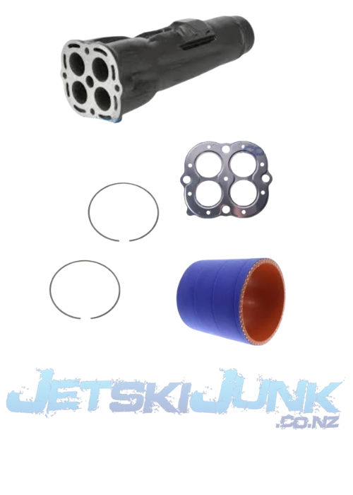 OEM Kawasaki Exhaust Tail Pipe Kit