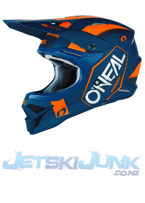 O'Neal 3SRS HEXX V.23 Helmet - Blue/Orange -2XL