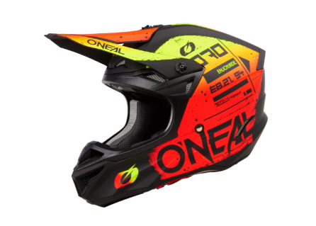 ONEAL 24 5SRS HELM BLK/RED/YEL (XL) image 0