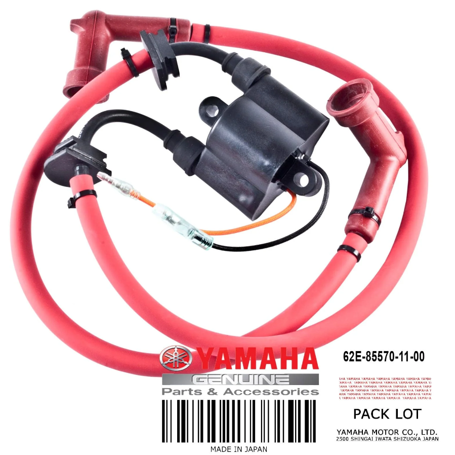 Yamaha Genuine Ignition Coil - 62E-85570-11 image 0