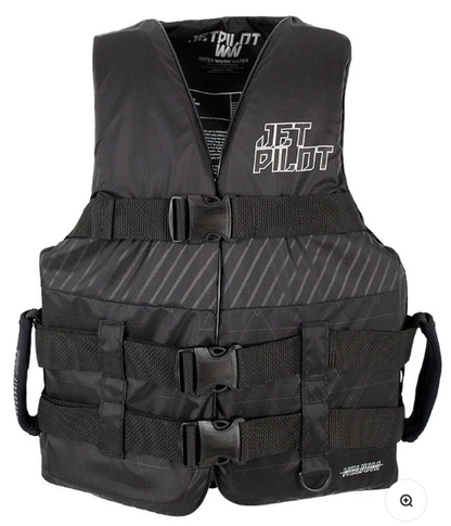 Jet Pilot Helium Unisex Nylon Vest - Black, S/M image