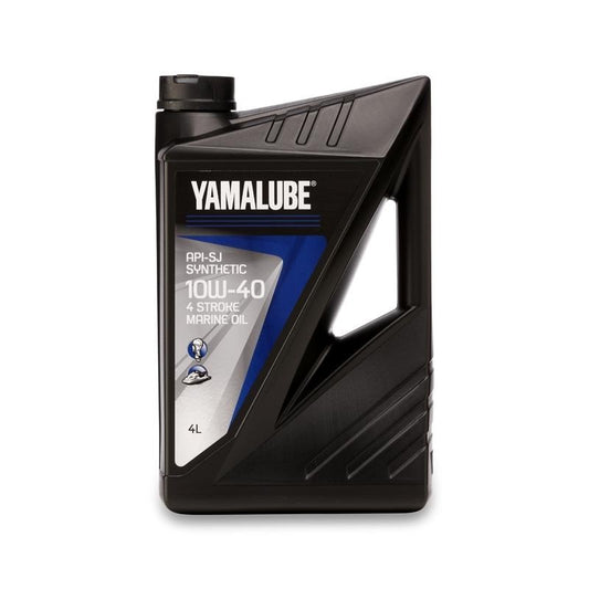 Yamalube 10W-40 API-SJ 4 Stroke Synthetic Oil 4L image 0