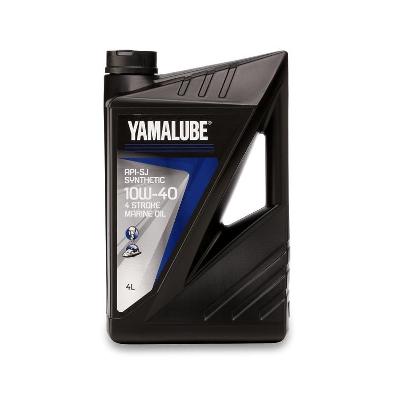 Yamalube 10W-40 API-SJ 4 Stroke Synthetic Oil 4L image 1