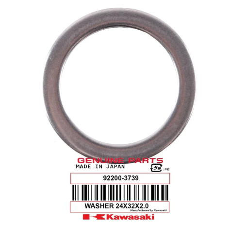 KAWASAKI OEM WASHER | 92200-373992200-3739KAWASAKI OEM WASHER | 92200-3739 image 0