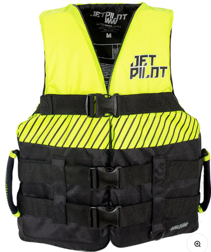Jet Pilot Helium Unisex Nylon Vest - Black/Yellow, L/XL image