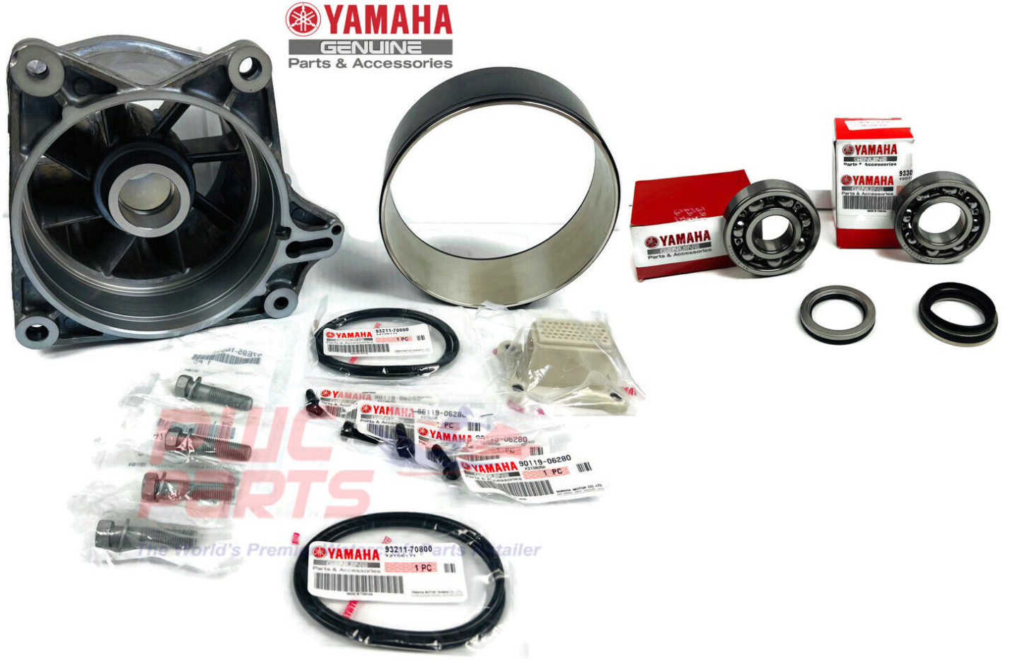 Yamaha Genuine Pump Housing and Bearing Kit - 99999-04523 image 0
