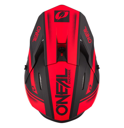 O'Neal 2024 3SRS RACEWEAR Helmet - Black/Red - LRG image 1