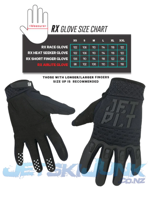 Jet Pilot RX Matrix Heatseeker Glove - Black