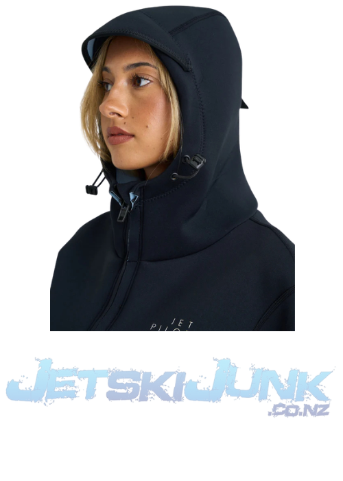 Jetpilot Corp 2mm Ladies Tour Coat - Black