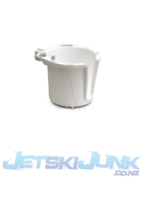 Rail Blaza Drink Holder White