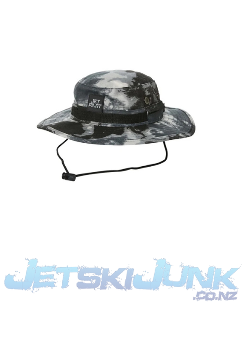 Jet Pilot- Hiker Mens Wide Brim Bucket (camo)