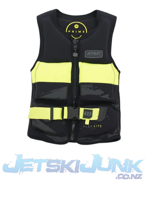 Jet Pilot The Cause F/E youth Neoprene, Size:8 Black/Yellow