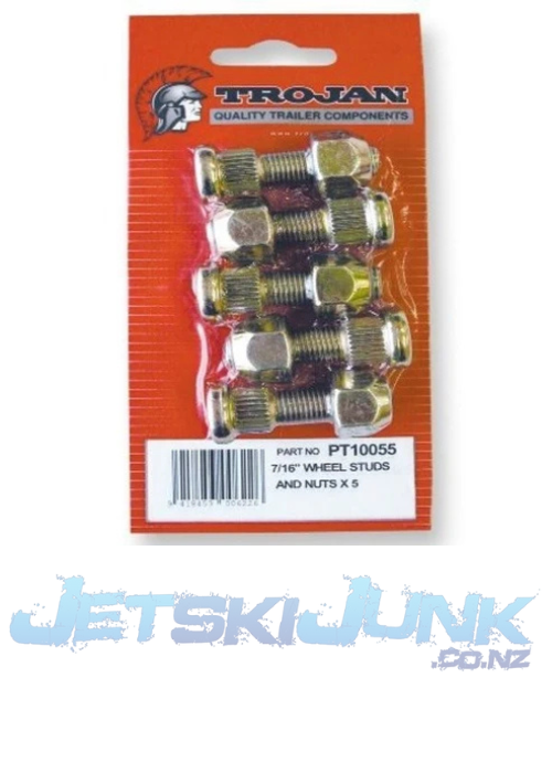 Trojan Trailer Wheel Studs And Nuts