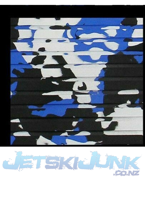 Hydro-Turf Mat Sheet ? Cut Groove-BLue/Camo-PSA