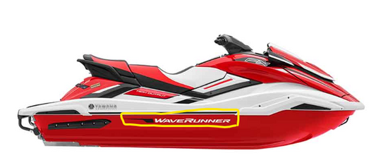 Yamaha 2021 FX HO Decal Red image 0