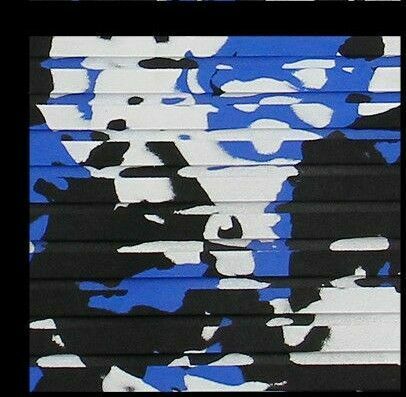 Hydro-Turf Mat Sheet ? Cut Groove-BLue/Camo-PSA image 0
