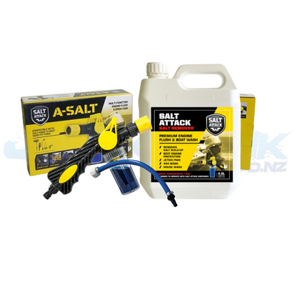 Salt Attack Kit Yamaha/Seadoo/Kawasaki - YAMAHA/BLU/4LTR image
