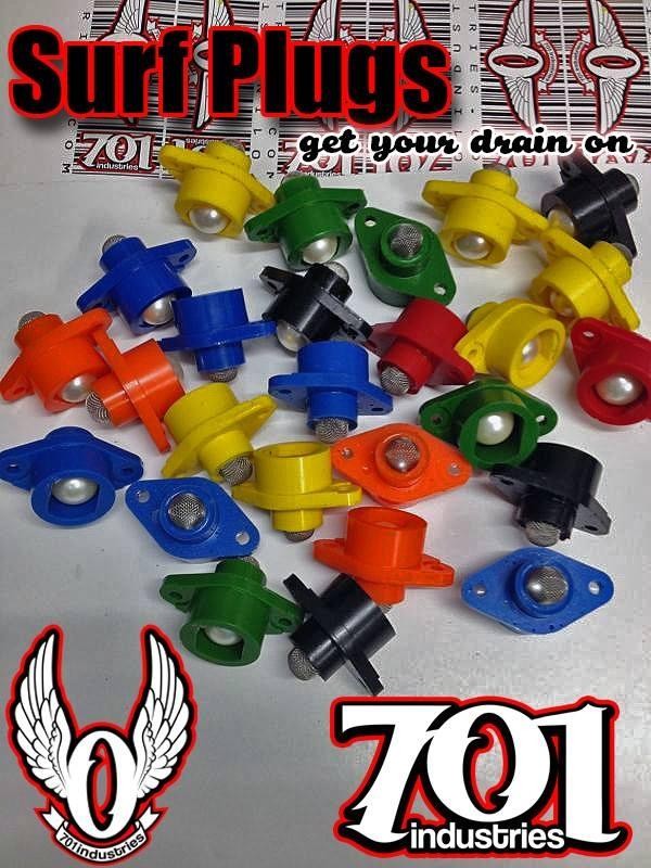701 Industries Surf Drain Plugs Set v.2 image 2