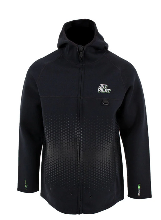 FLIGHT MENS HOODED TOUR COAT BLACK image 0